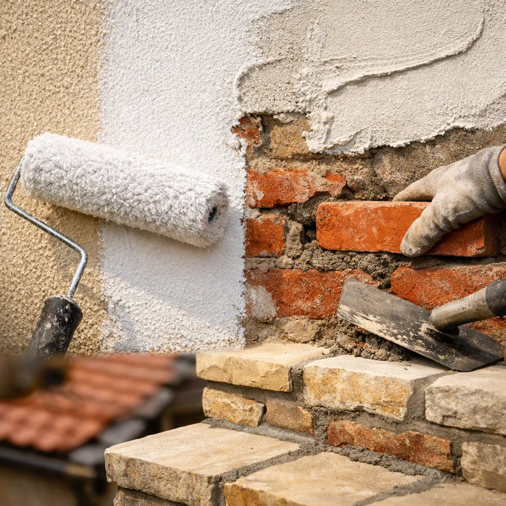 Peinture, ravalement et petits travaux de maçonnerie à Lille - MR Vais